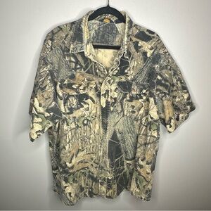 Vintage Woolrich Camo Button Down
